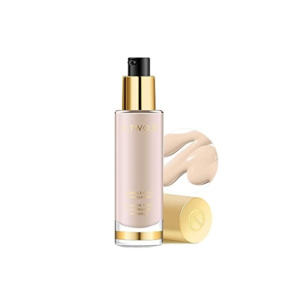 O.TWO.O Liquid Foundation Invisible Pores Bb Cream Full Effect Flawless Concealer Blanchiment Hydratant Fond De Teint Liquide