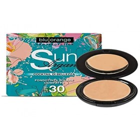 Blu Orange Fond de teint Sun FP30 Compact Pelli Scure Cosmétique Pour le Visage - 500 g