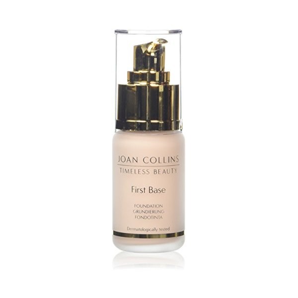 Joan Collins Timeless Beauty First Base Foundation 30 ml, Warm Extra Fair, JOA21006 Fond de Teint