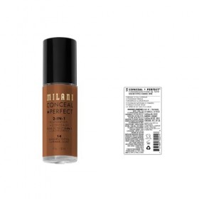 MILANI Conceal + Perfect 2-In-1 Foundation + Concealer - Golden Toffee