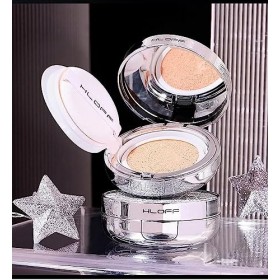 BLEDD Coussin dair Star and Wish BB, crème de Coussin dair Longue durée hydratante à Haute Couverture, Fond de Teint coréen