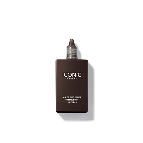 ICONIC London Super Smoother Blurring Skin Tint | Light to Medium Coverage Matte Makeup Foundation| Enriched with Vegan Colla