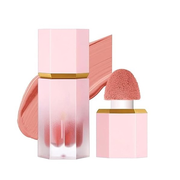 Liquid Blush Gel Crème,Blush Liquide en Gel,Cream Blush Gel,Blush Liquide Imperméable,Fard à Joues Liquide Crème,Fards à Joue