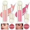 Blush Liquide, Natural Effet Fards à Joues Liquid, Liquid Blush Gel Crème,Maquillage Blush Liquide en Gel Pour Les Joues, Rar