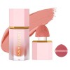 Blush Liquide, Natural Effet Fards à Joues Liquid, Liquid Blush Gel Crème,Maquillage Blush Liquide en Gel Pour Les Joues, Rar