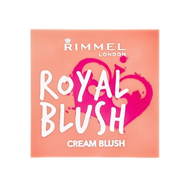 Rimmel London Royal Blush, 001 Peach Jewel, 3.5 g