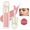 Liquid Blush, Blush Liquide, Maquillage Blush Liquide en Gel Pour Les Joues, Rare Beauty Blush, Easy To Blend Soft Velvet Liq