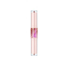Rimmel - Illuminateur Insta Duo Contour Stick - Stick contouring - Scuplte et Illumine - 200 Medium - 8gr