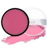 Boobeen Blush poudre Matte Blush, Palette de blushs crème hautement pigmentés pour créer un look naturel de pommettes rougies