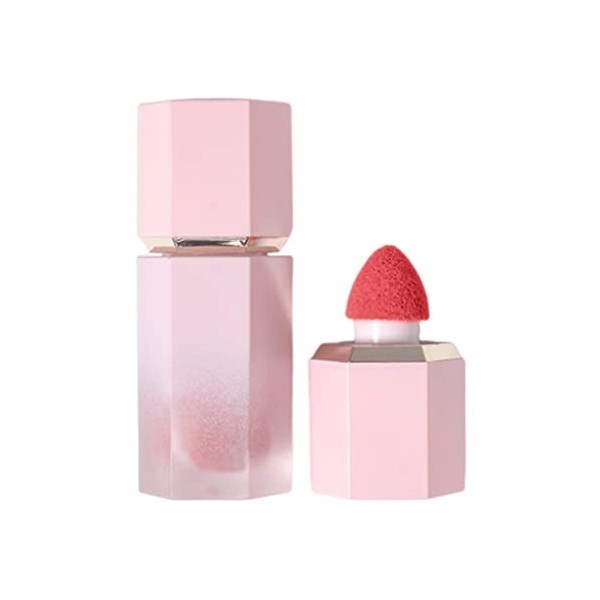 Blush liquide pour les joues, Blush mat dapparence naturelle pour les joues, Pour les yeux, les lèvres et les joues, texture