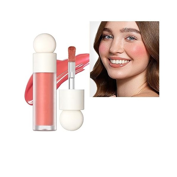 Blush Liquide, Blush Maquillage Fard À Joues, Fard à Joues Stick Imperméable de longue durée, Lightweight Blush Cream Stick B