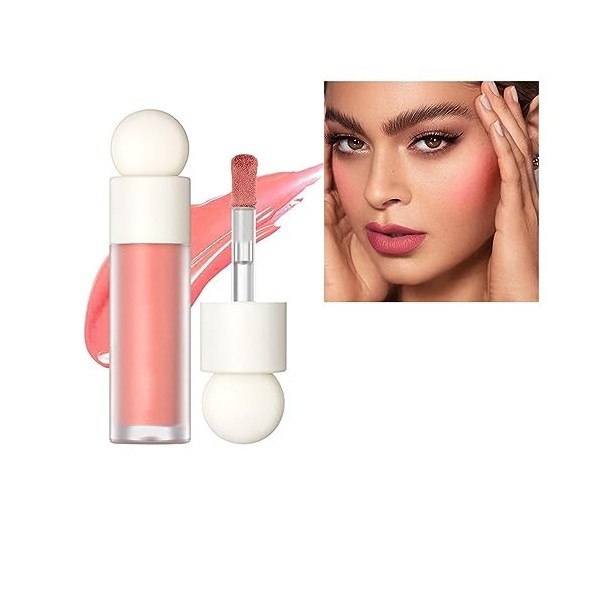 Blush Liquide, Blush Maquillage Fard À Joues, Fard à Joues Stick Imperméable de longue durée, Lightweight Blush Cream Stick B