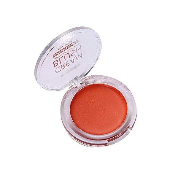 Allbestaye Blush Crème Naturel Glow Fard à joues Miroiter Make-up léger et lisse