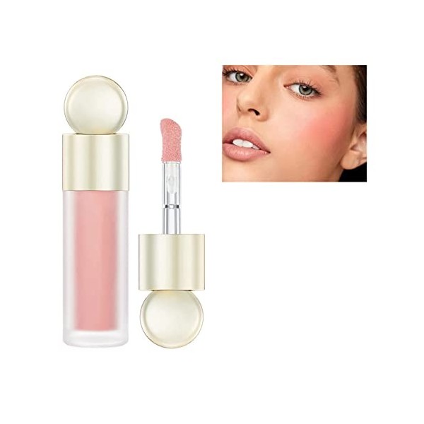 Blush Liquide, Blush Maquillage Fard À Joues Imperméable de longue durée, Lightweight Cream Blush Stick Blush Liquide Maquill