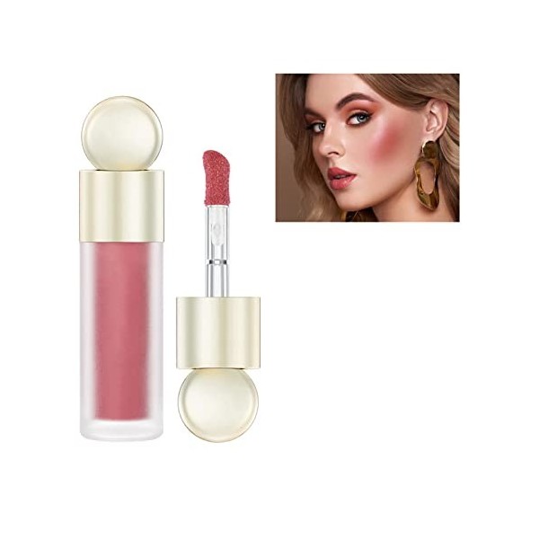 Blush Liquide, Blush Maquillage Fard À Joues Imperméable de longue durée, Lightweight Cream Blush Stick Blush Liquide Maquill