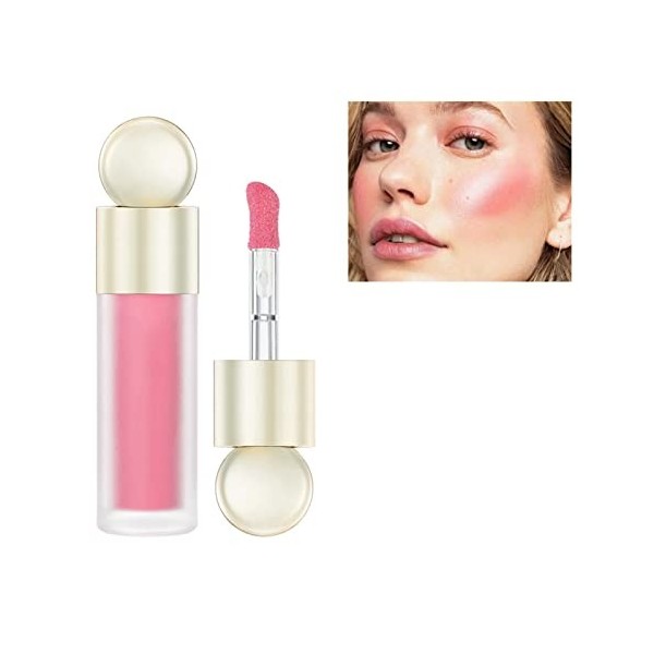 Blush Liquide, Blush Maquillage Fard À Joues Imperméable de longue durée, Lightweight Cream Blush Stick Blush Liquide Maquill