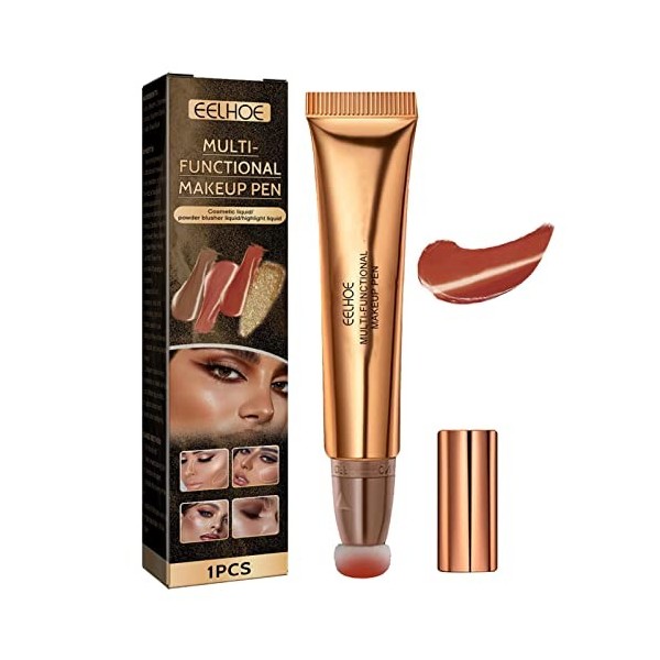 Bâton, Maquillage, Crème Pour Les Joues, Stick Creme Contouring Visage, Fard À Joues LiquiWith Cushion Applicator Contouring 