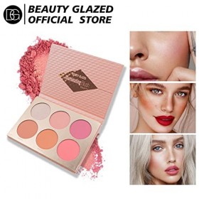 Poudre à fard à joues multicolore 3 en 1 Blush Highlighter Ombre à paupières Maquillage résistant à la sueur, non gras, chato