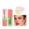 Blush liquide changeant de couleur, Blush liquide hydratant changeant de couleur pour les joues, Blush visage au fini rosé po