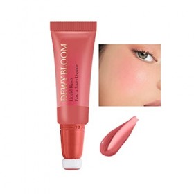 Ofanyia Blush Beauty Wand, Liquid Face Blusher Stick with Cushion Applicator, Silky Smooth Lightweight Blendable Blush Beauty