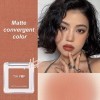 Blush à Joue, Fard à Joue Blush, Palette Maquillage Femme, Fard à Joues Monochrome Délicate Vitalité Soyeuse, Maquillage Natu