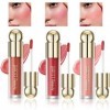 Blush Liquide Creme, Liquid Blush for Cheeks, Blush Stick peut être Utilisée pour le Blush et le Brillant à Lèvres,Texture lé