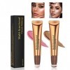 Stick Contouring Visage+Blush Stick, Liquide Makeup Stick, Contouring Maquillage Blush Liquide, BâTon Surligneur Blush, Fard 