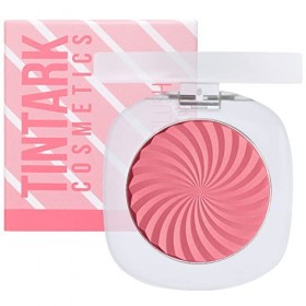 TINTARK Cheeky blush creme poudre, fard a joue blush maquillage makeup palette, Végétarien, sans cruauté et sans talc 01 MOR