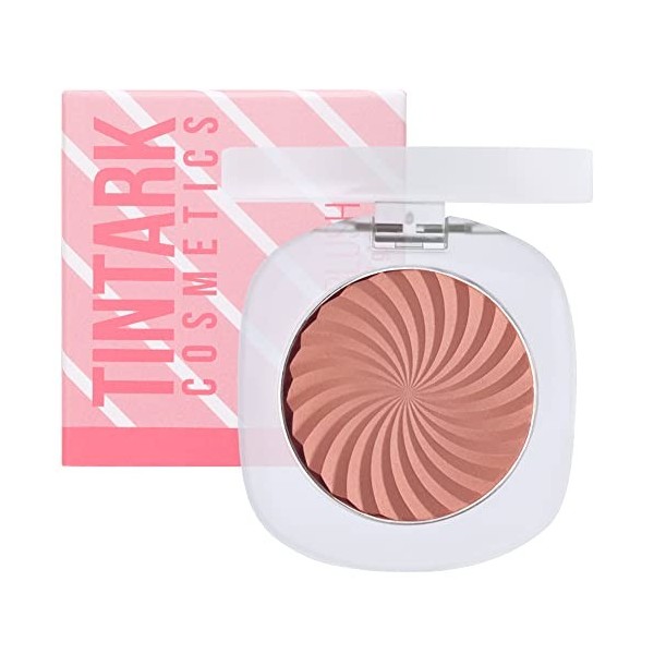 TINTARK Cheeky blush creme poudre, fard a joue blush maquillage makeup palette, Végétarien, sans cruauté et sans talc 01 MOR