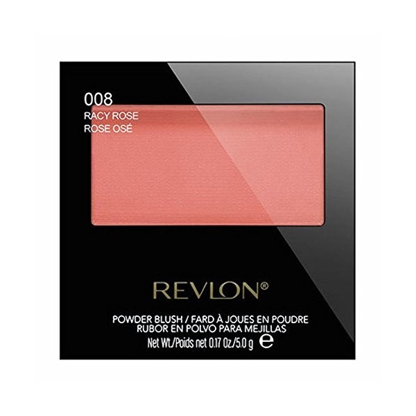 REVLON - Blush Poudre Eclat N° 008 Racy Rose - 5 g