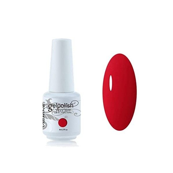 Vishine Gel Nagellack Soak Off UV LED Nagel Gellack für Nail Art Salon DIY zu Hause Starter Nagellack Maniküre Nagellack 8ml 