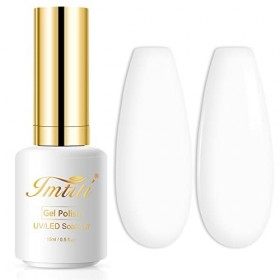 Imtiti Gel Vernis à Ongles,1 pièce, vernis à ongles gel rose néon clair, vernis à ongles en gel Soak Off, Nail Art Manicure S