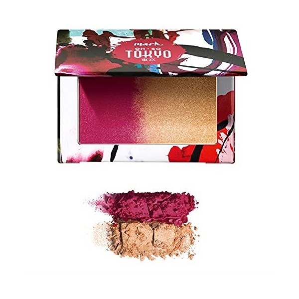 Mark. Oh So Tokyo Ombre à joues Brick - Prune douce 6 g par Avon