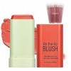 Pixi Blush Stick, Bâton Blush Effet Fards à Joues, Fard à Joue Blush Waterproof Milk Blush Maquillage Blush, 3 in 1 Cream Bât