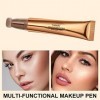 Contouring Stick Contouring Creme,Bâton Surligneur Blush,Contour Wand, Maquillage Crème Blush,Blush Maquillage,Blush Liquide,