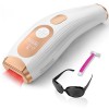 600NM 3-en-1 Épilateur Lumière Pulsée 9 Niveaux dénergie, Épilation laser pour Femme et Homme, Visage, Corps, Bikini et 999 