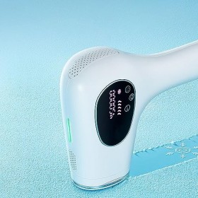 DAM Épilateur point de congélation LUMIÈRE PUISÉE IPL 990K avec réglage des zones dexposition. 21,8x7,1x15,5 cm. Couleur : b