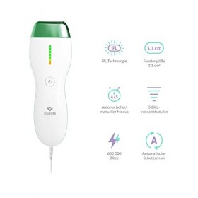 truelife BELLE IPL E3 Epilateur à lumière pulsée IPL blanc, vert