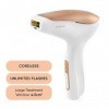 Sensica Pro Appareil dépilation permanent pour femme Flashed Unlimited pour machine à domicile utilisant la technologie IPL 