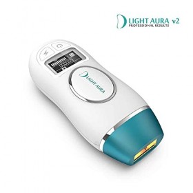 8052015280016 D Light Aura v2 Épilateur à lumière pulsée avec 600 000 impulsions et écran tactile | 10 niveaux de puissance |