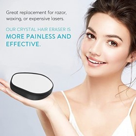 Épilateur en cristal, Gomme Epilatoire Nano Epilateur Cristal, Outil Dépilation Portable pour Les Jambes, Les Bras et le Dos