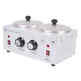 fundidor appareil de cire chaude 1 l 2 sinus 500 ml + 500ml