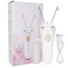 Épilation de Visage Épilateur Électrique du Visage Threading Machine pour Cheveux du Visage Fil de Coton Épilateur Rechargeab