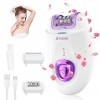 Epilateur Electrique Femme, Epilateur Electrique Femme Visage, Rasoir Facial Rechargeable Epilateur Electrique Femme Sans Fil