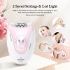 Epilateur Electrique Femme, Electrique Epilateur Femme Sans Fil Épilateur pour Visage des Femme, Épilateur Électrique pour Vi