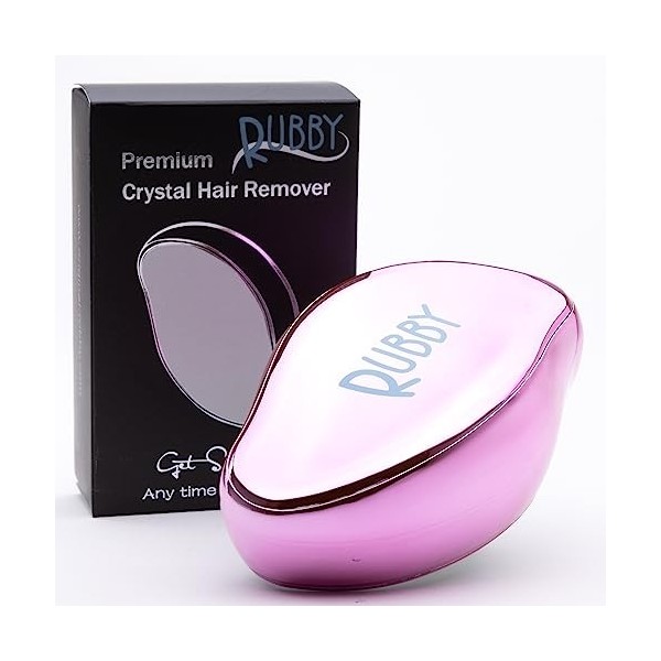 Rubby Nano Crystal Épilateur magique sans rasage sans douleur ni coupe 1 x violet métallisé 