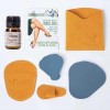 Decolouring | Kit cosmétique dépilatoire naturel | Gants dépilatoires pour le visage - Coffret cadeau | Enlever les poils et 