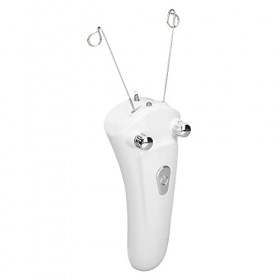 Épilation au Fil du Visage pour Femme Épilateur électrique à Lumière LED pour Femme, épilateur pour Poils Fins sur le Visage,