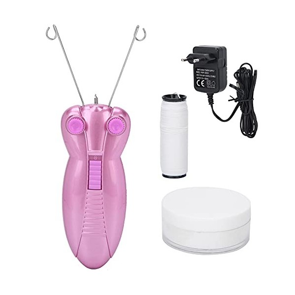 Épilateur Électrique du Visage Threading Machine, Rasoir Dépilation au Filetage du Visage, épilateur de Charge USB pour Fil 