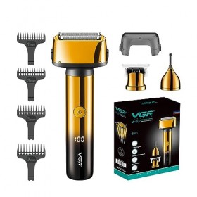 Layhou Tondeuse à sourcils électrique à affichage numérique LCD, rasoir alternatif 3 en 1